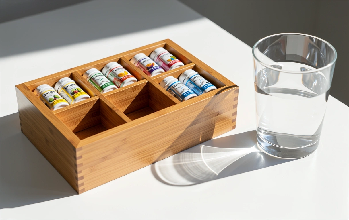 Modern wellness routine